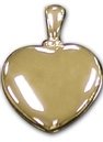 Heart Pendant Gold Plated